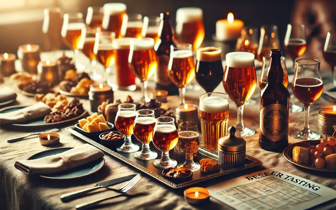 Cómo organizar una noche de cata de cervezas artesanales en casa