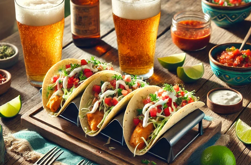 Tacos de pescado con Blonde Ale: Un maridaje perfecto